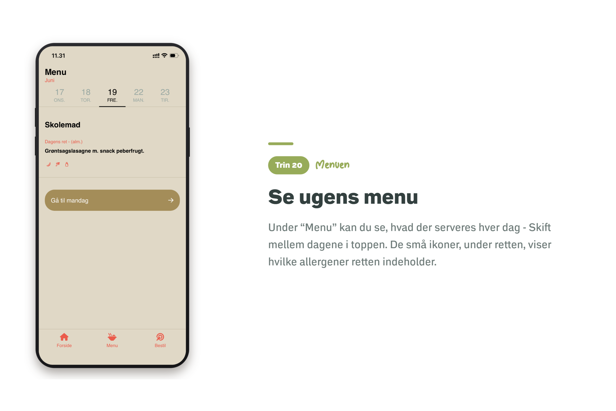 kanpla menu
